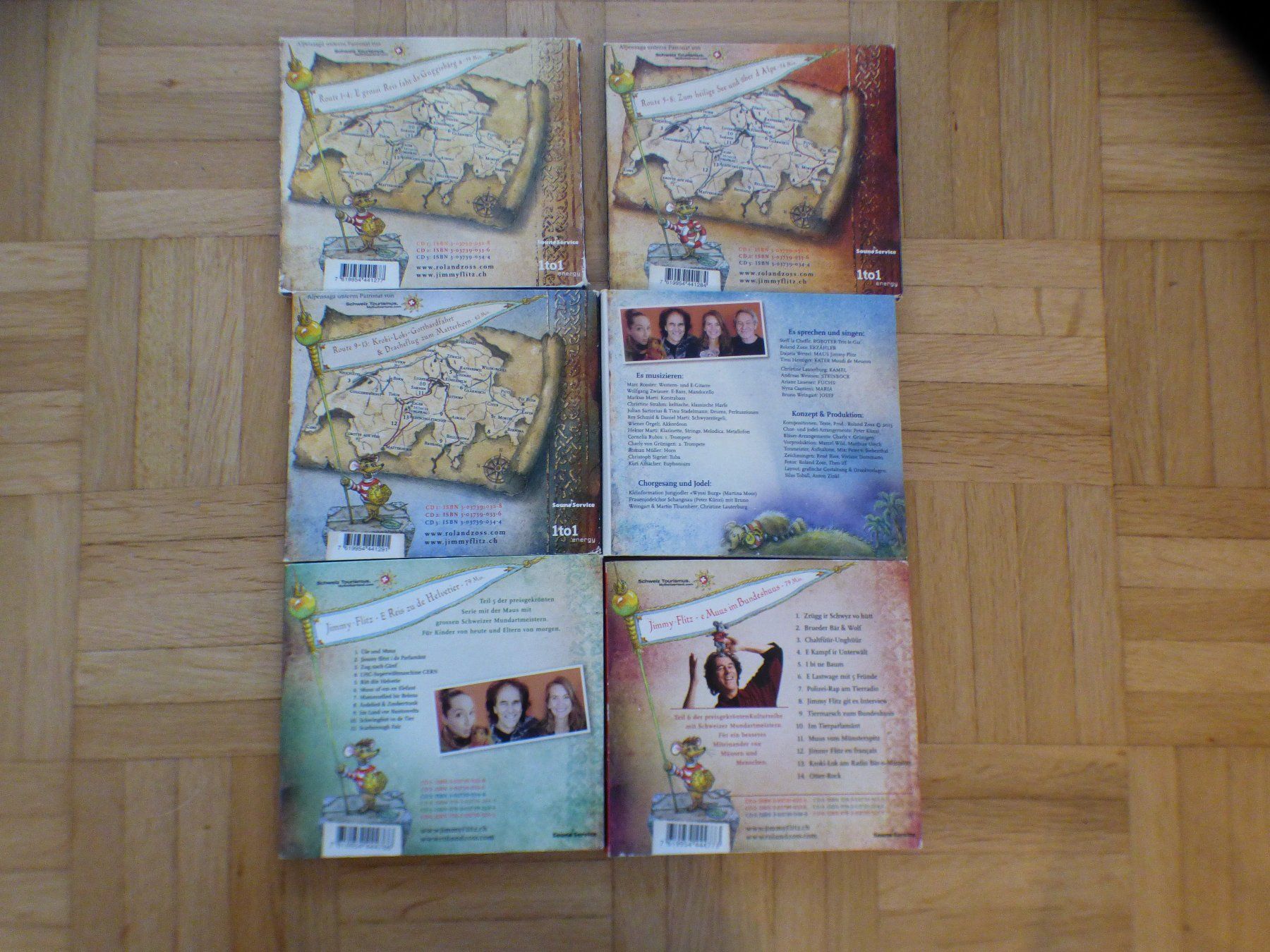 Audiolibri: Jimmy-Flitz 1-6 – Usato da Münchenbuchsee venduto da enzian59 1