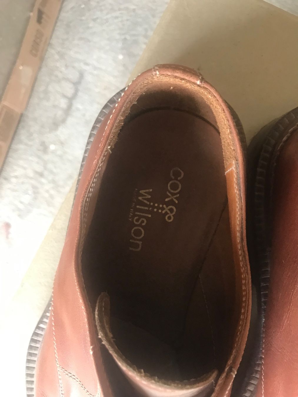 Scarpe da uomo: Herren Schuhe Cox and Wilson Grösste 41 – Usato da Opfikon venduto da Sonnenuntergang12 1