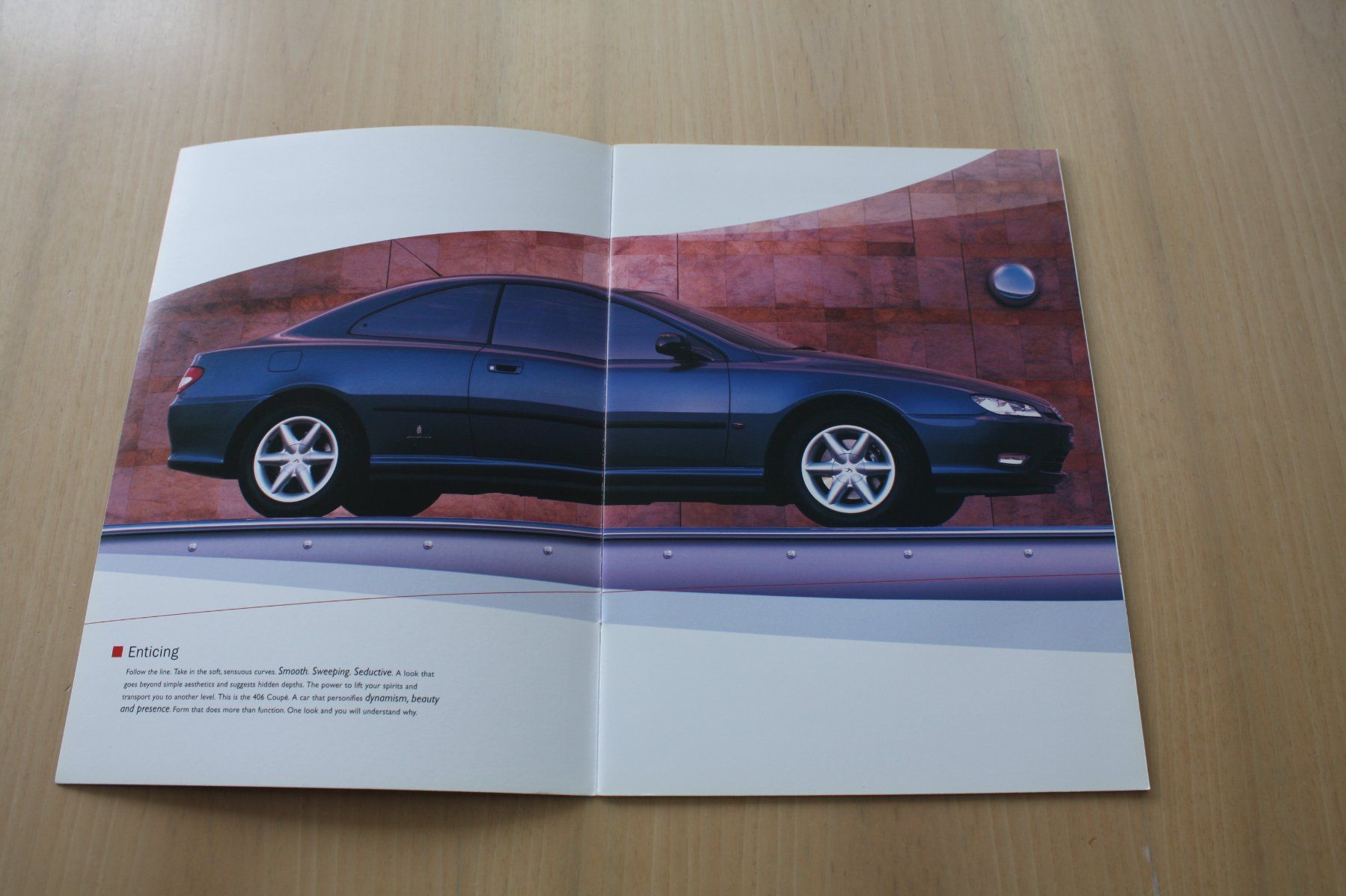 Peugeot Documenti: Peugeot 406 Coupé Prospekt 9/2000 – Usato da Wikon venduto da erwin400 1