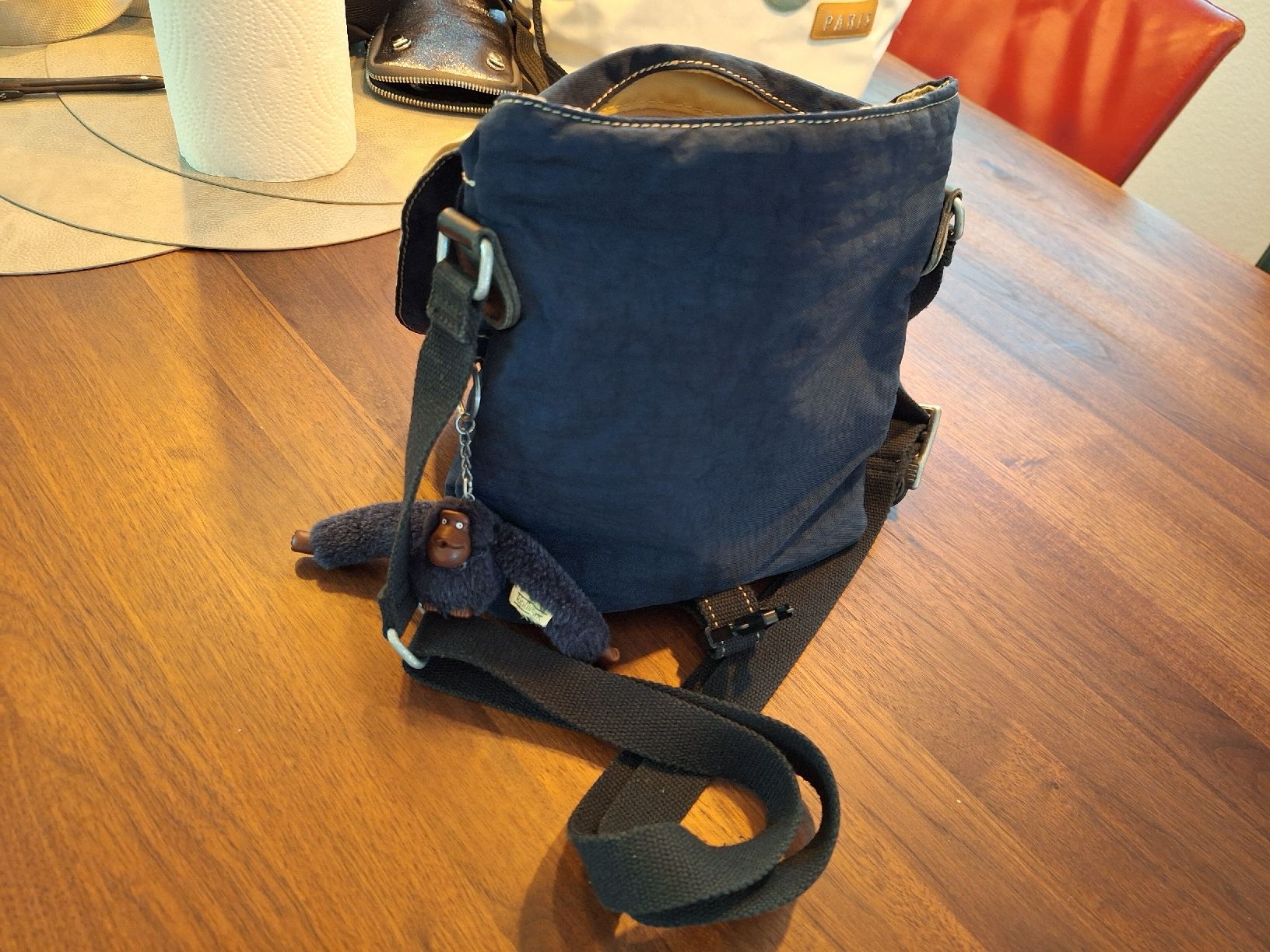 Kipling Taschen: Kipling Umhängetasche blau mit Affenanhänger – Neu (gemäss Beschreibung) aus Spiez von Tanja_Strohmeier026 3