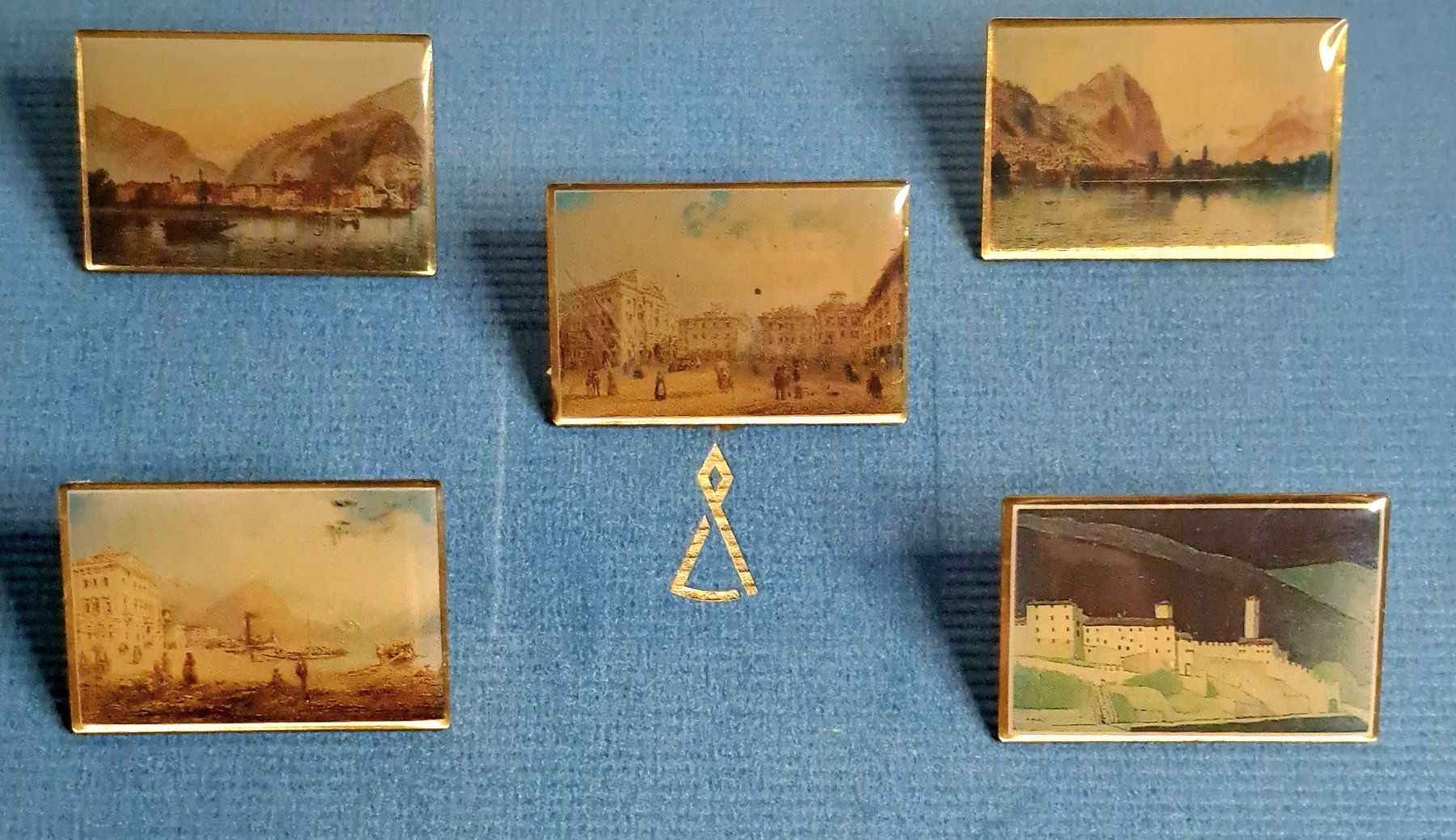 Foto & Immagini: 5 Tessiner Miniaturen in Emailletechnik – Usato da Egnach venduto da ASTROFRITZ