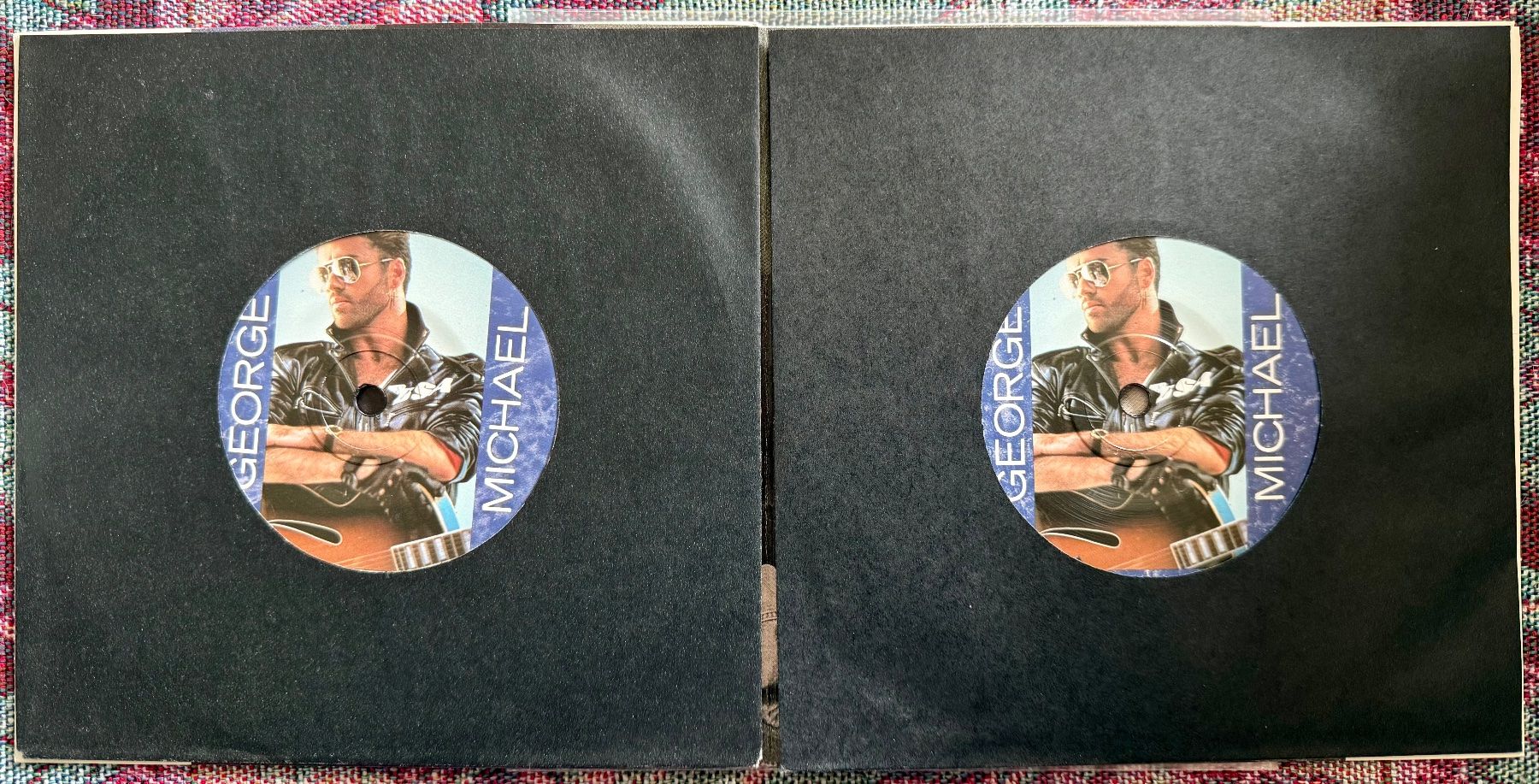 Dischi in vinile: George Michael Father Figure 7" 2x Single vinyl gatefold 80s – Usato da Aarau venduto da Grogu66 3