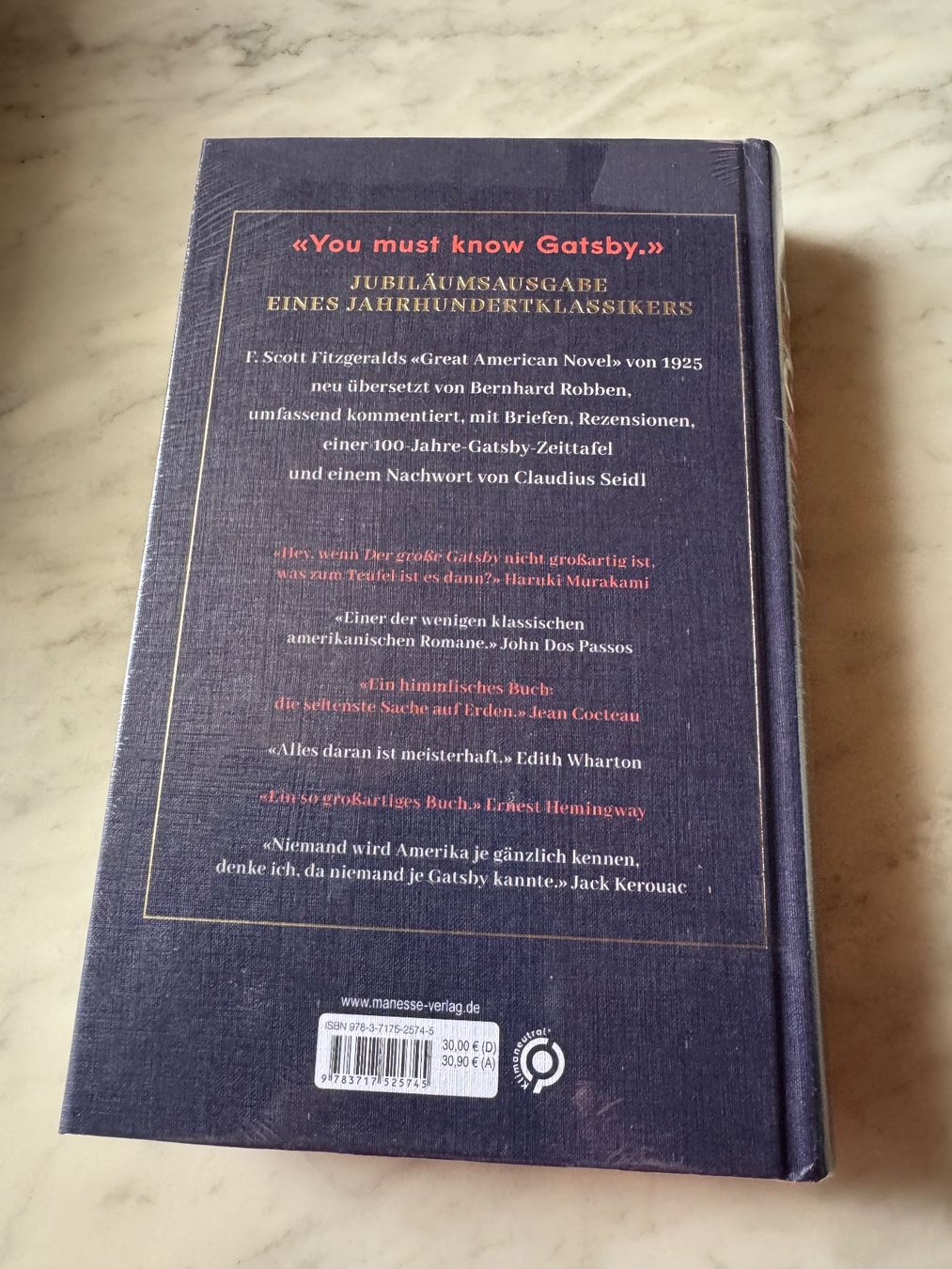 Libri: DER GROSSE GATSBY – Nuovo e nell'imballaggio originale da hägendorf venduto da twilightprincess 1
