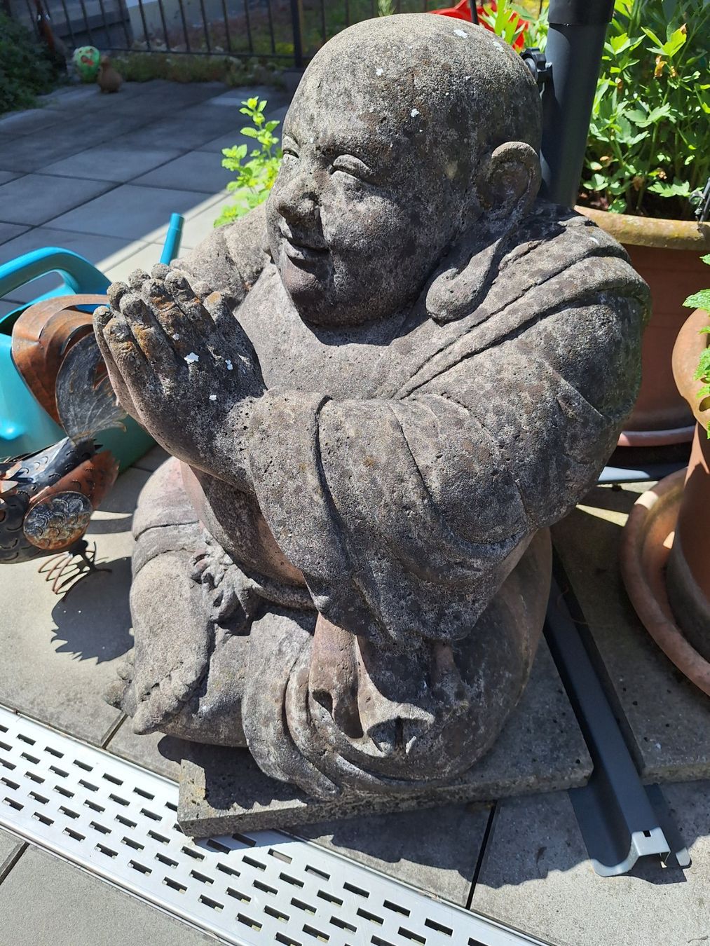 Figuren: Riesen Stein Buddha mit Patina – Gebraucht aus Luzern von luc_9k8h 2