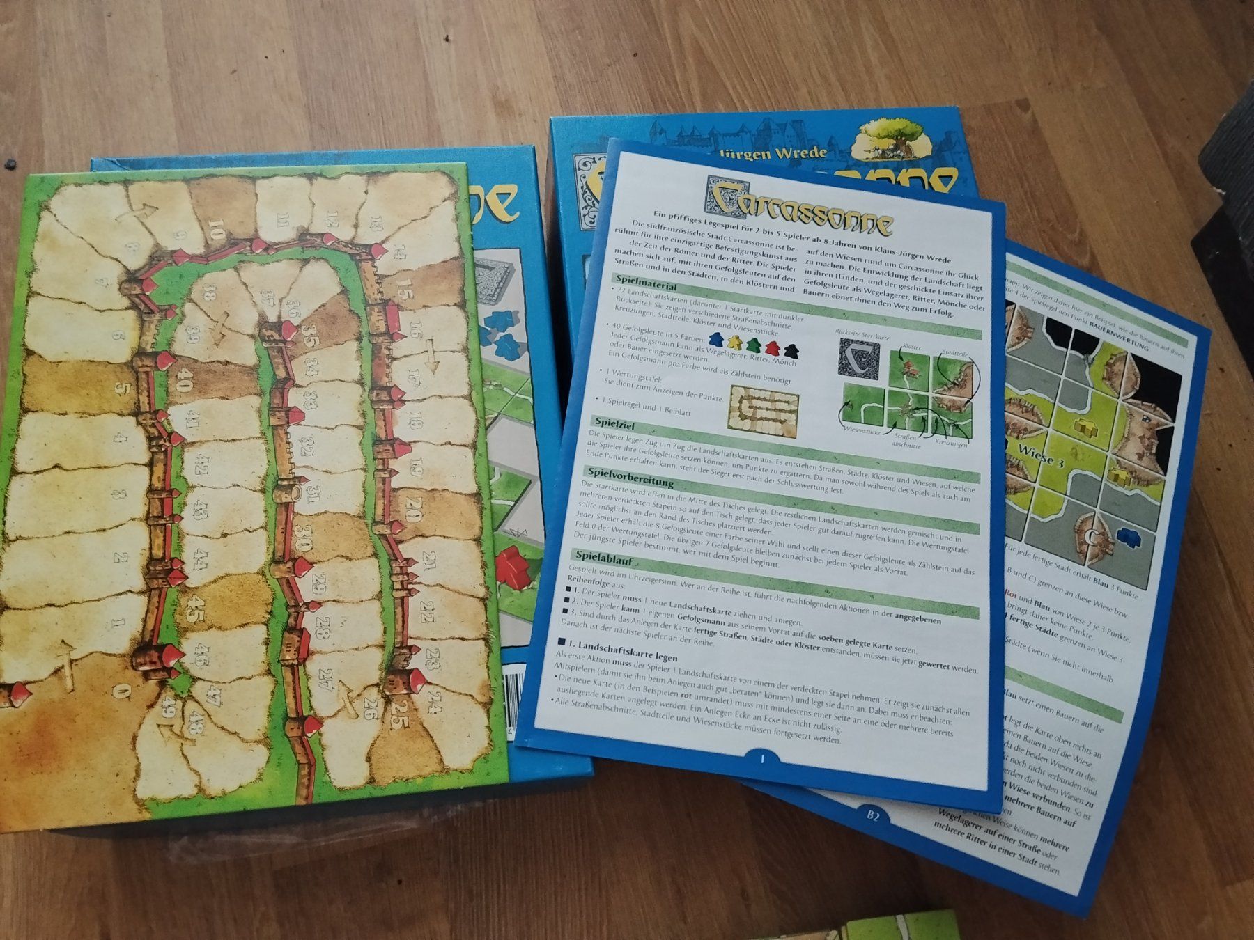 Kosmos Jeux: Brettspiel carcassonne  -2 – D'occasion à Dübendorf par namor00 2