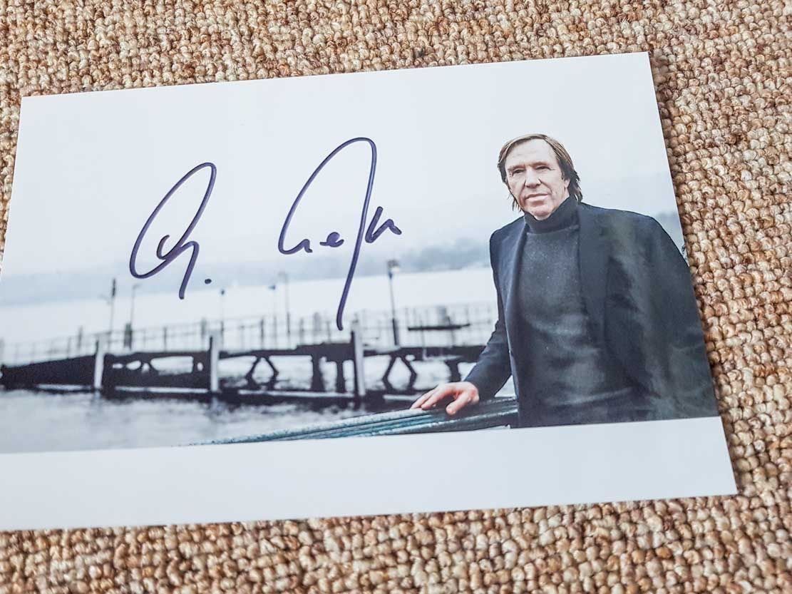 Autografi: Günter Netzer - Autogramm auf Foto – Usato da Kaisten venduto da Simpsons4