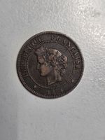 Münze Frankreich 5 Centimes 1874