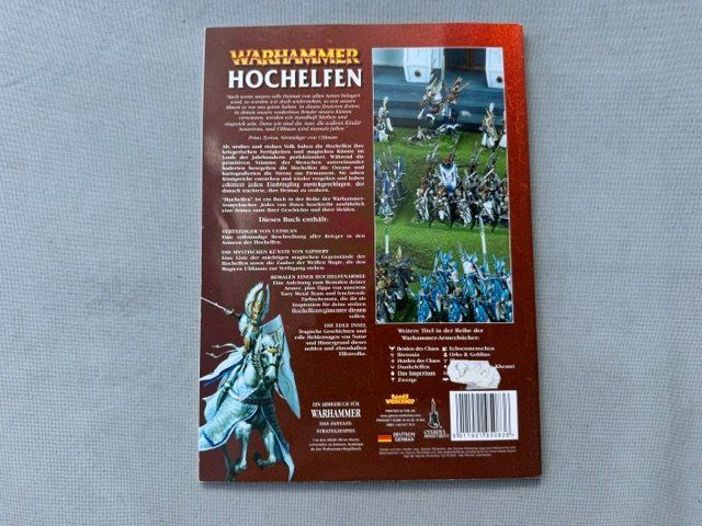 Libri: Warhammer - Armeebuch - Hochelfen - 6. Edition – Nuovo (secondo la descrizione) da Biberstein venduto da Lou13lou 1