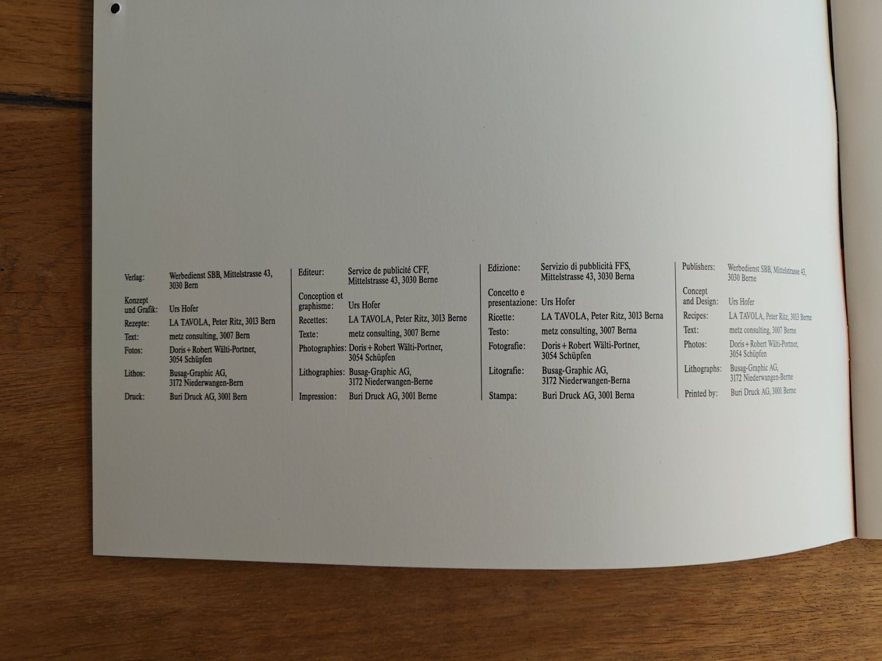 Calendari: Antiker Kalender: SBB CFF FFS Kalender 1990 Bahn & Schiff – Nuovo (secondo la descrizione) da Birr venduto da DisDas 3