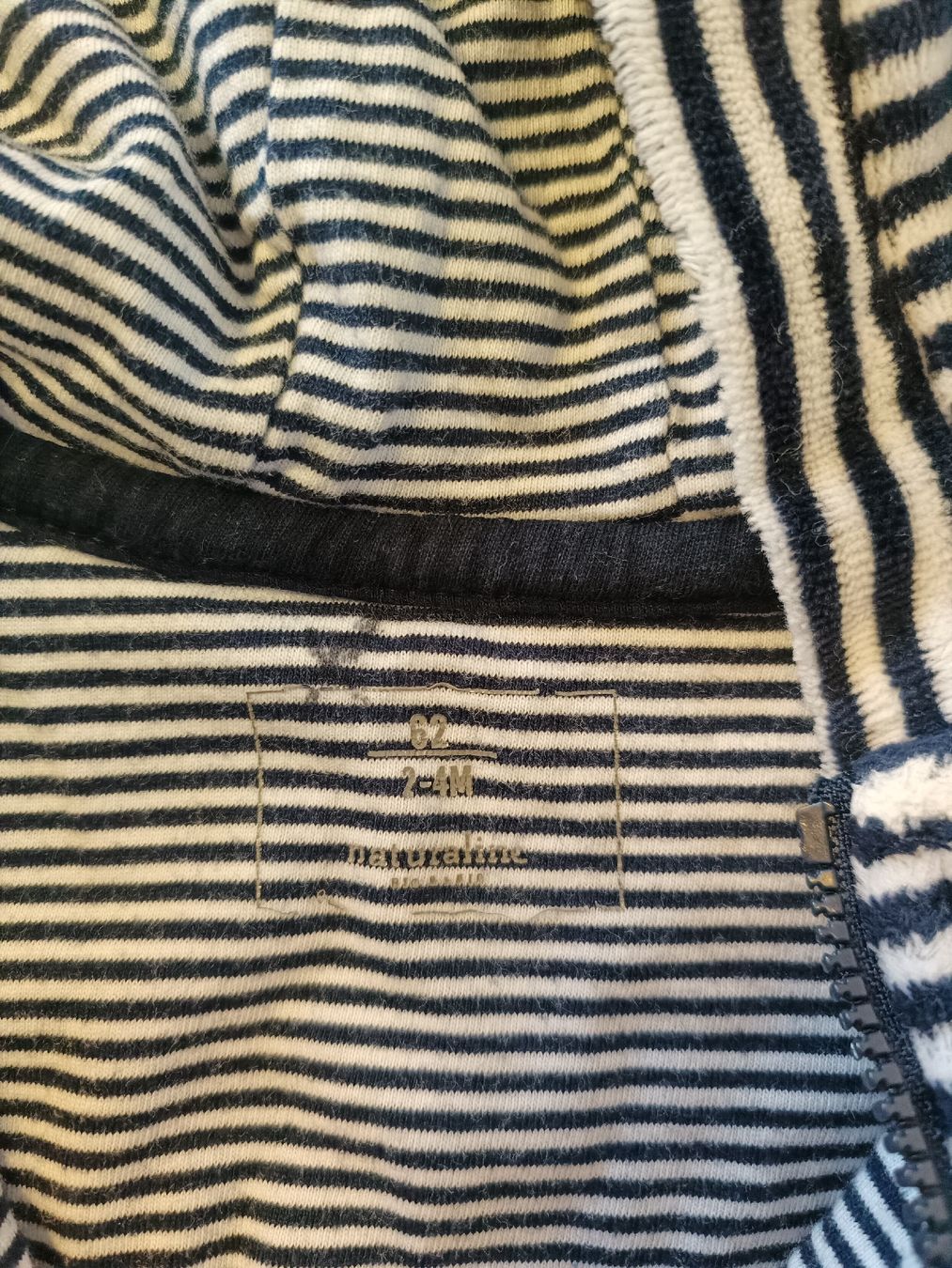 Naturaline Jacken & Mäntel: Naturaline Baby Jacke Gr 62 Pulli gestreift – Gebraucht aus Oberhofen Thun'see von cri_6md2 2