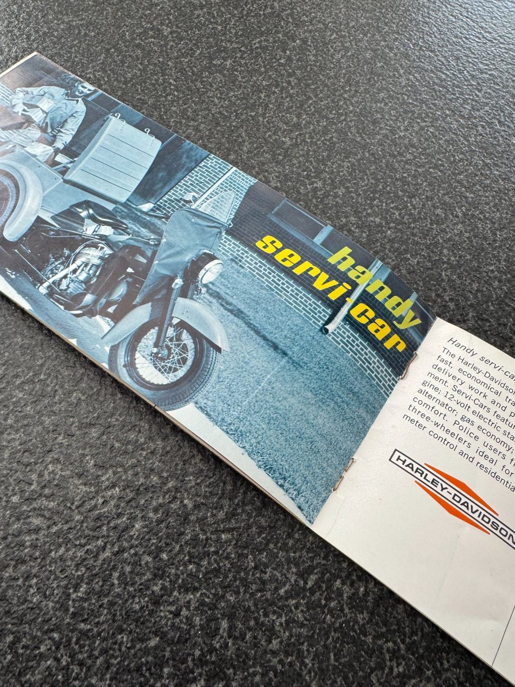 Dokumente: Harley-Davidson Flyer, Prospekt, Katalog von 1966 Shovelhead – Gebraucht aus Niederhasli von Berno 3