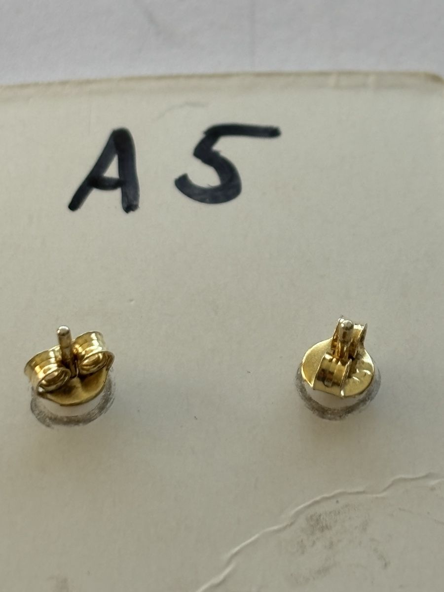 Orecchini pendenti & Orecchini a lobo: 925 Sterling Silber Ohrstecker vergoldet – Usato da Langnau am Albis venduto da flusspflege 3