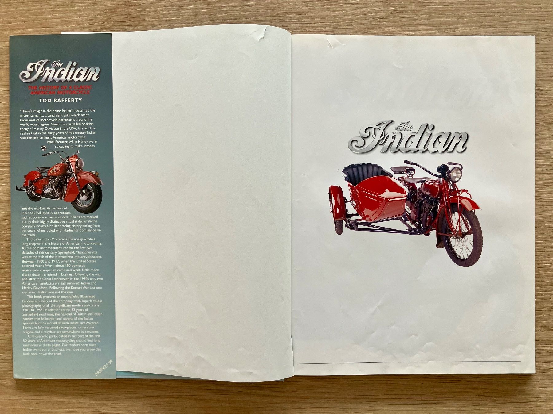 Libri: Fotobuch THE INDIAN Motorcycle, 1998 – Usato da Zürich venduto da was_ich_immer_suchte 1