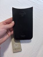 Croots England Handyhülle Horween Leder schwarz neu