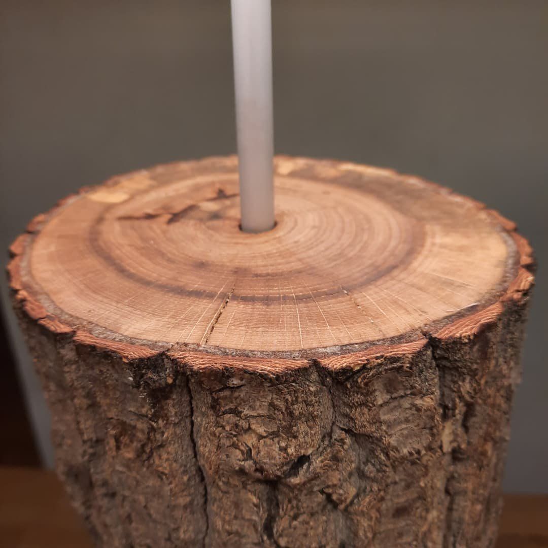 Lampade: Tischlampe aus Holz - Log Lamp – Nuovo e nell'imballaggio originale da Zürich venduto da Miki_Schreiner 2