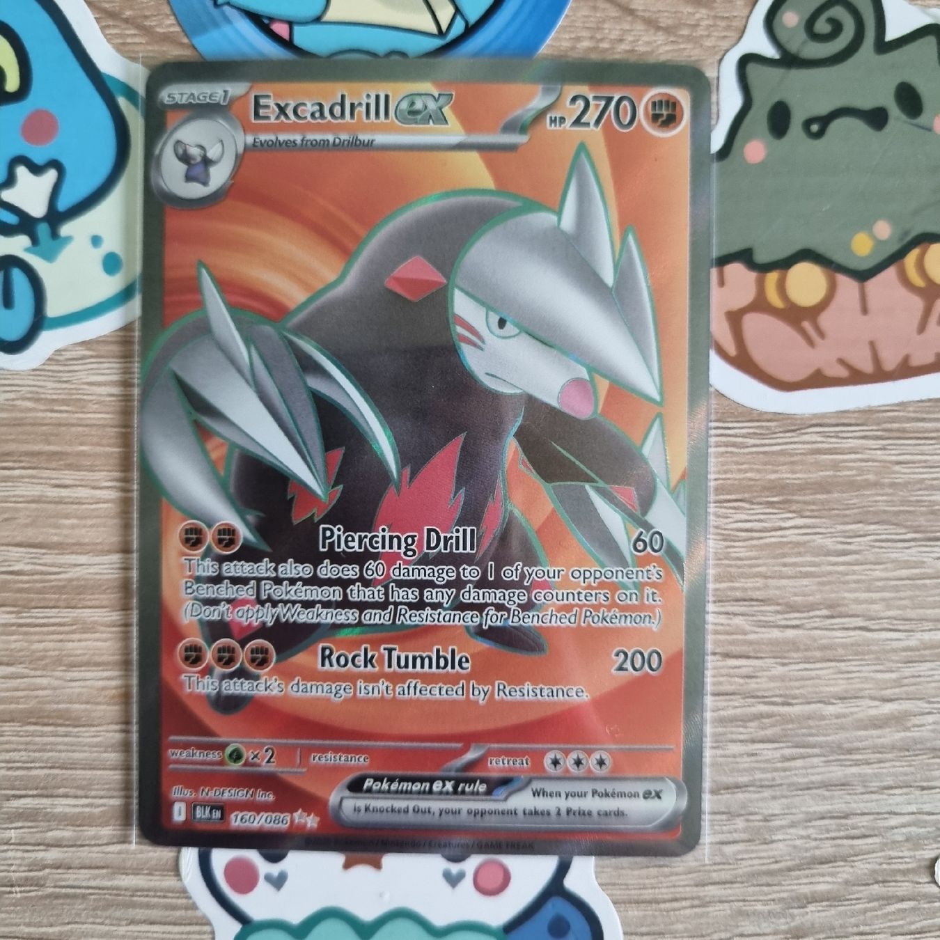 Pokémon Cartes à collectionner: Excadrill full art – Neuf (Voir description) à St-Maurice par Woopersonal