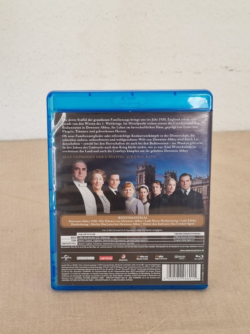 Tutti i DVDs: Downton Abbey Staffel 3 Blu-ray – Usato da Pratteln venduto da heinz321 1