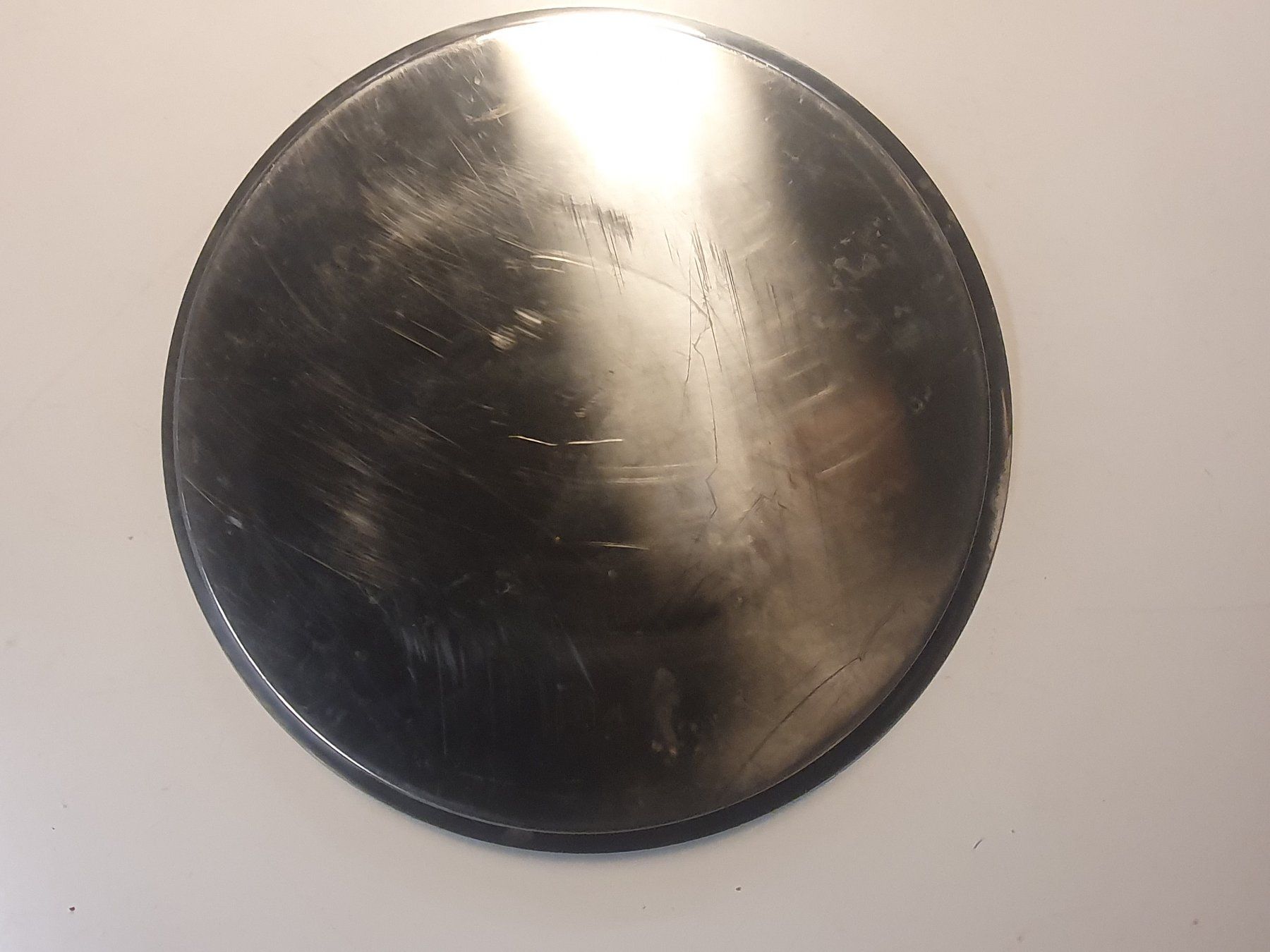 Piatti di portata: Chromstahltablett mit Antirutschmatte 37 cm – Usato da Zürich venduto da loosebone 1