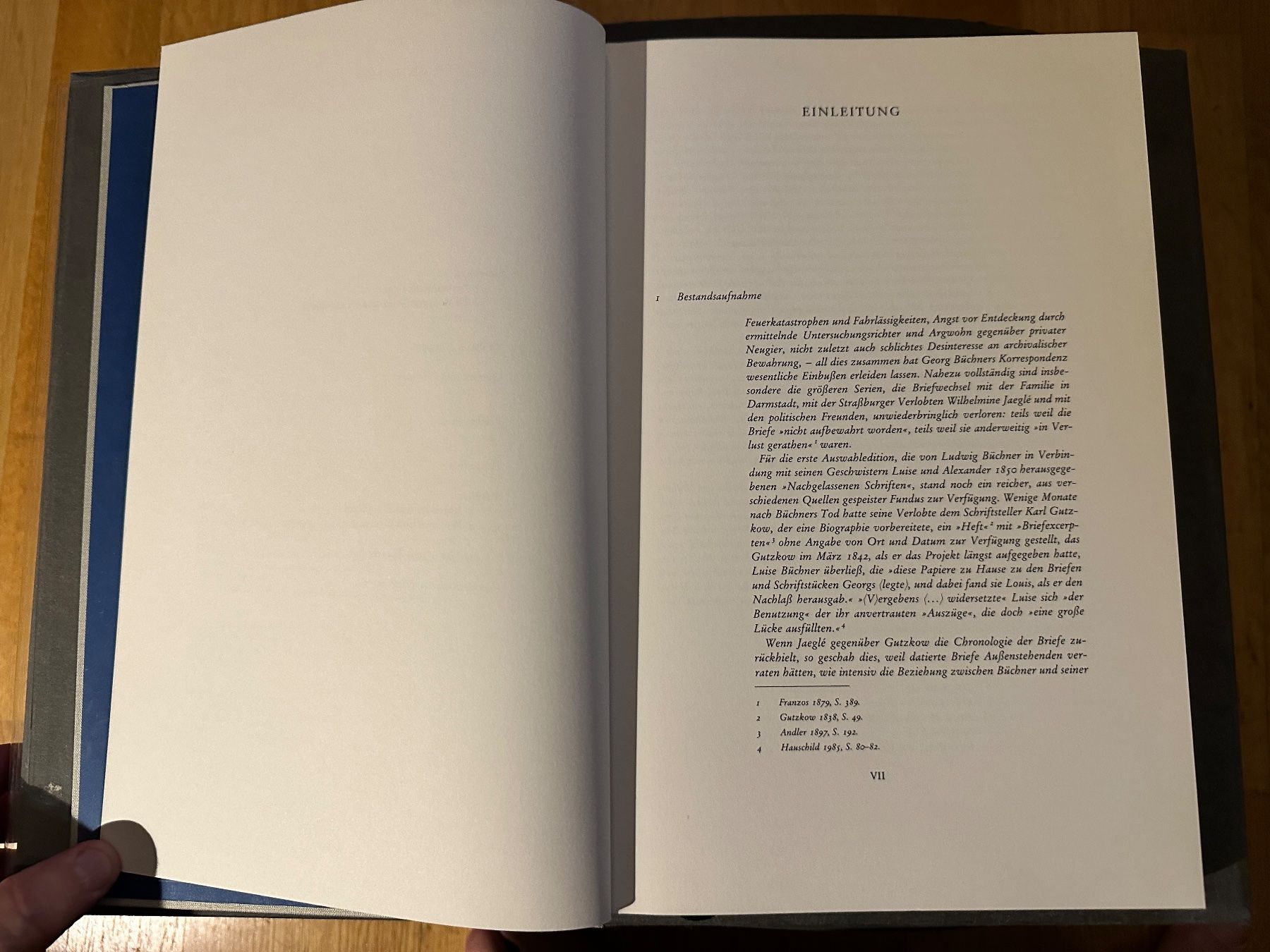 Libri: Georg Büchner: Briefwechsel. 1994 – Usato da Zürich venduto da allp 3