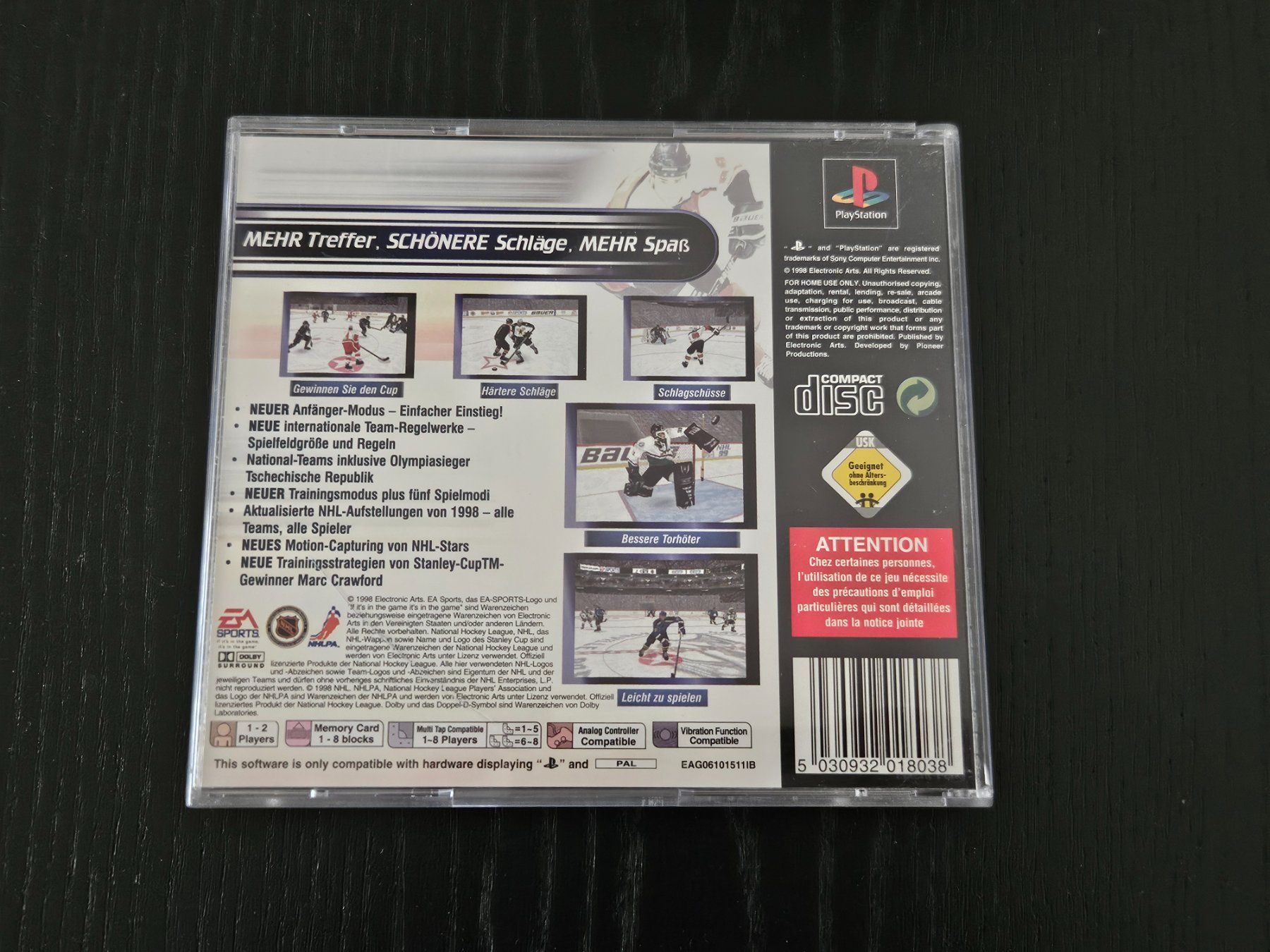 Sony Giochi: NHL 99 (PS1) – Usato da Zürich venduto da sodamnme 2