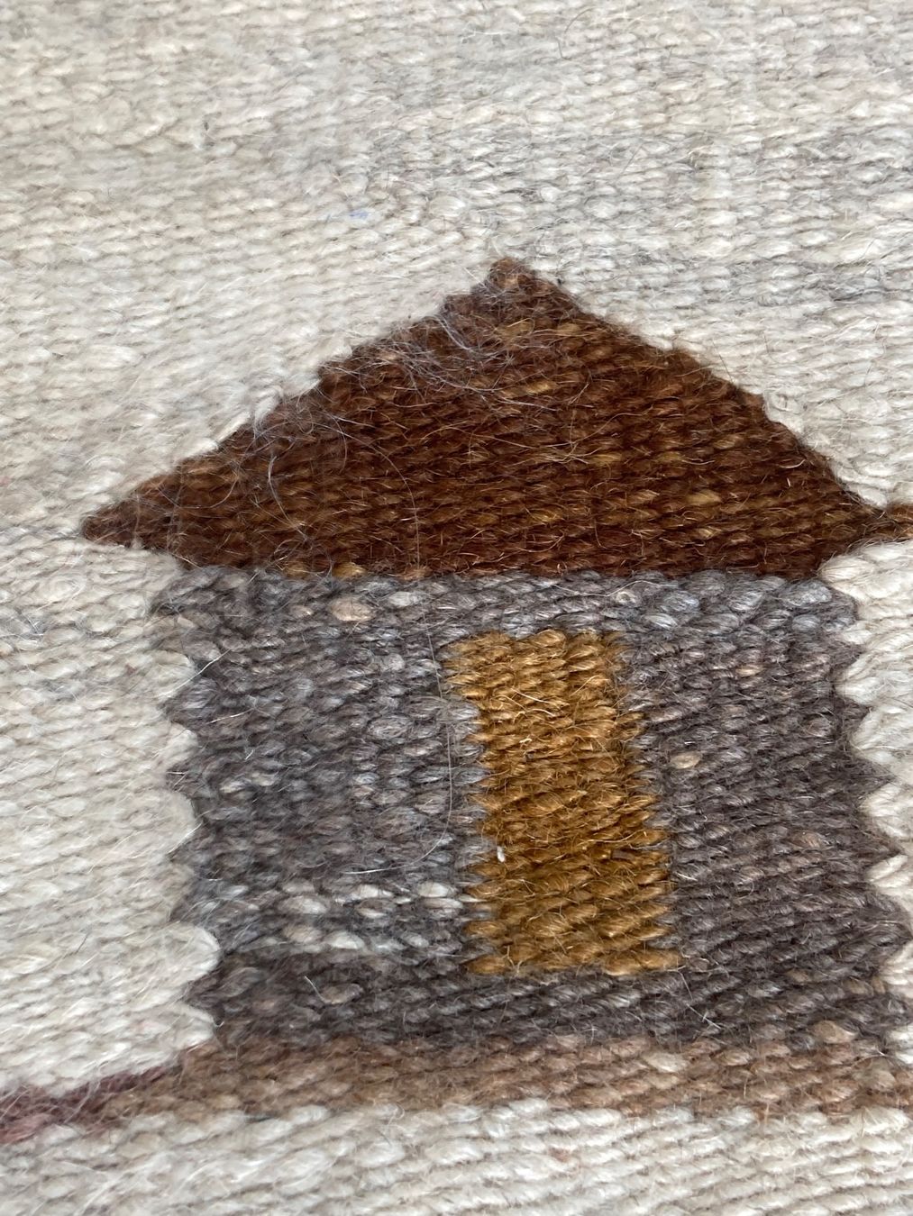 Tappeti: Südafrikanische Wohnkunst Teppich Lesotho Dorf – Usato da Worblaufen venduto da Invintage64 5