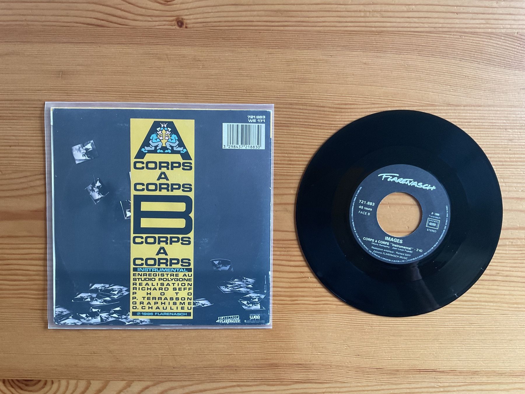 Vinyles: Single 7’’ - Images / Corps à corps – D'occasion à Ocourt par ocourtois 1