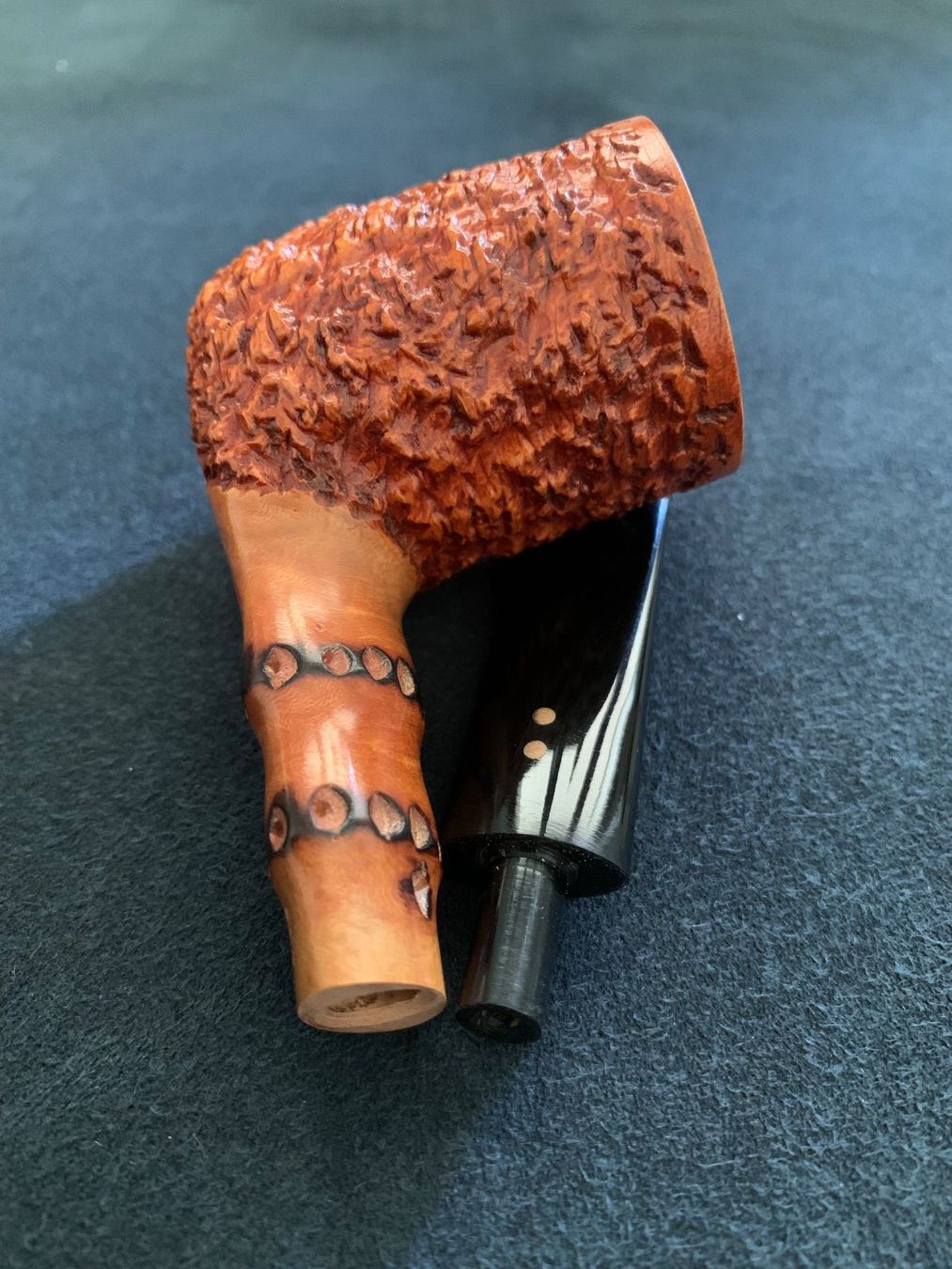 Pipe & Accessori: NEU Radice Rind mit Bambus-Imitation – Nuovo (secondo la descrizione) da Brugg AG venduto da Lyma01 5