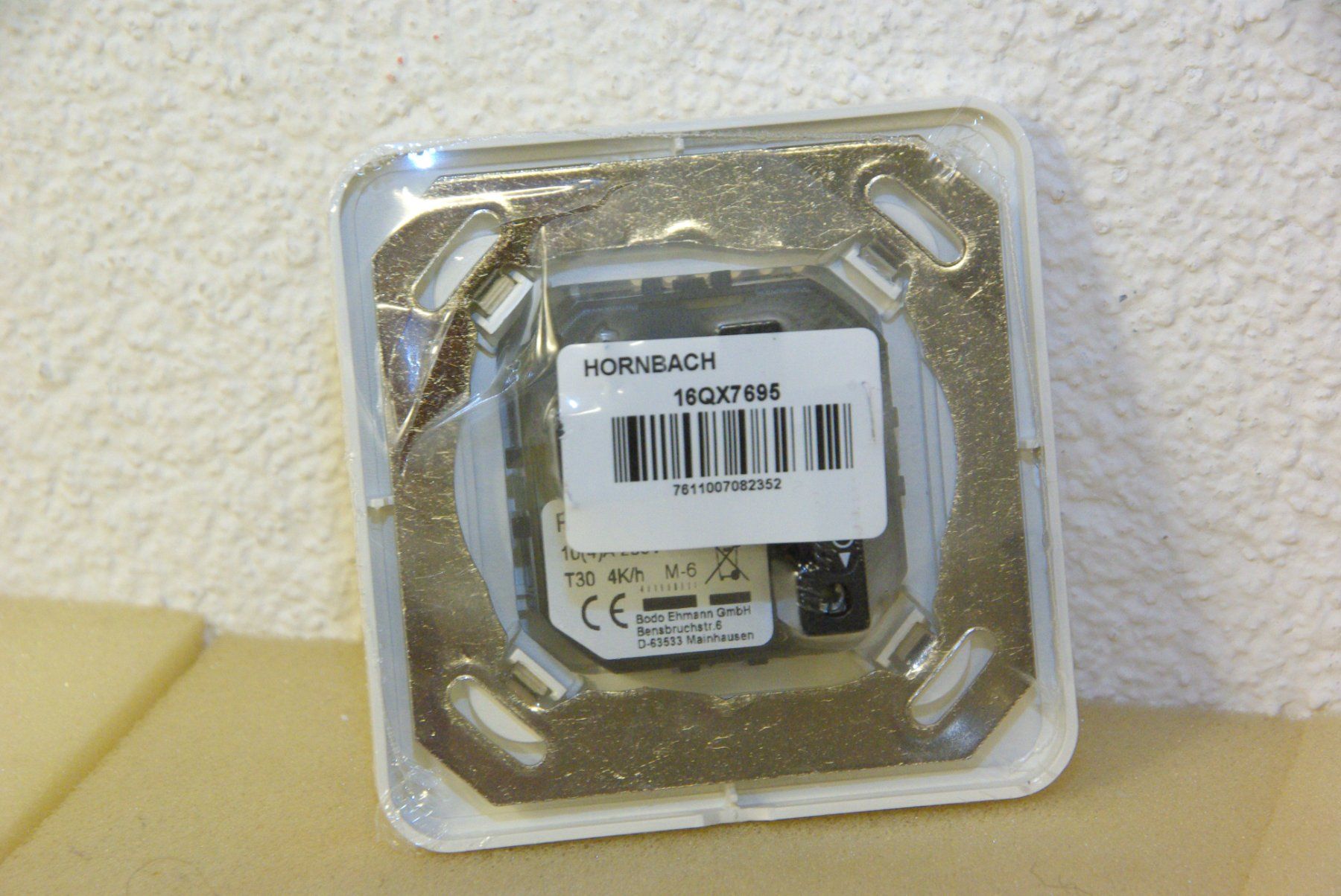 Interruttori: Electro Mica Thermostat Regler, weiss – Nuovo e nell'imballaggio originale da Herisau venduto da Cevianer1844 1
