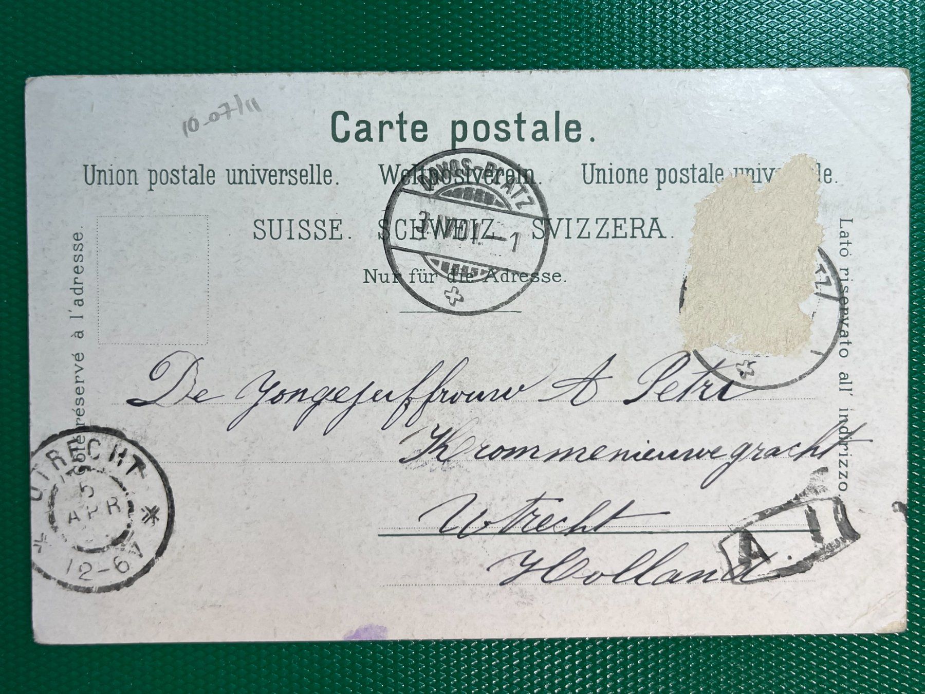Cartes postales: Gruss aus Davos - 1901 – D'occasion à Steg VS par _vinci_ 1