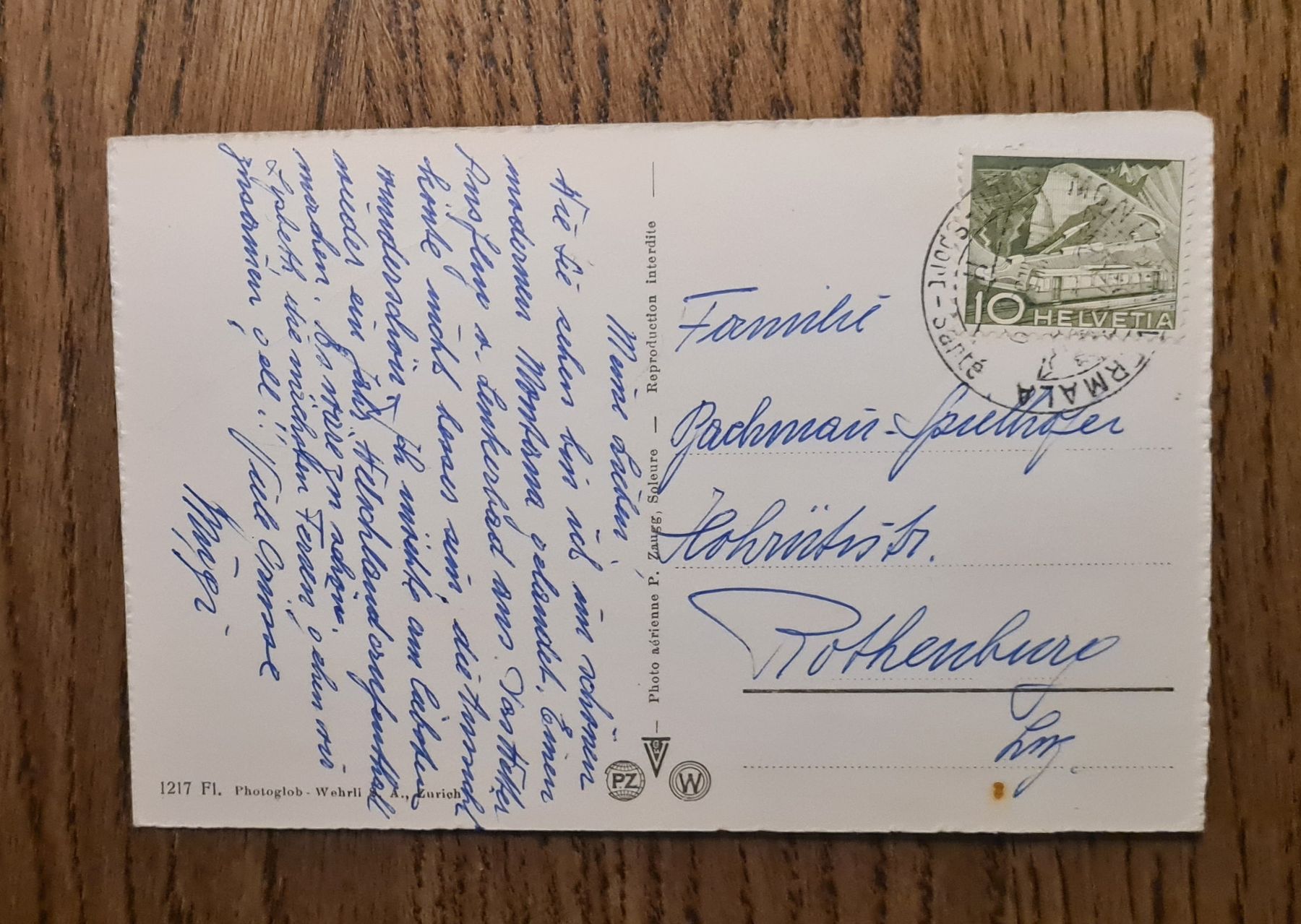 Cartoline postali: Montana Centre 50iger Jahre – Usato da Ebikon venduto da Donar50 1