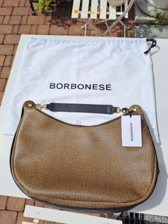 Borsa Borbonese- HOBO Medium OP Natural