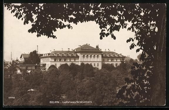 Cartoline postali: AK Bern, Lehrwerkstätten – Usato da Berlin venduto da bartko-reher