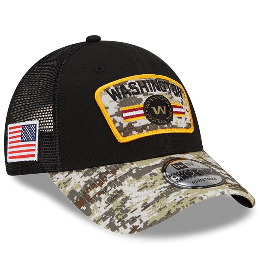 New Era Copricapi, berretti & cappellini: NFL Cap Washington Commanders schwarz/Camo, One Size neu – Nuovo e nell'imballaggio originale da Kriens venduto da Magic03 2