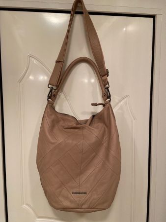 FREDsBRUDER Ledertasche Pouder-Rosa