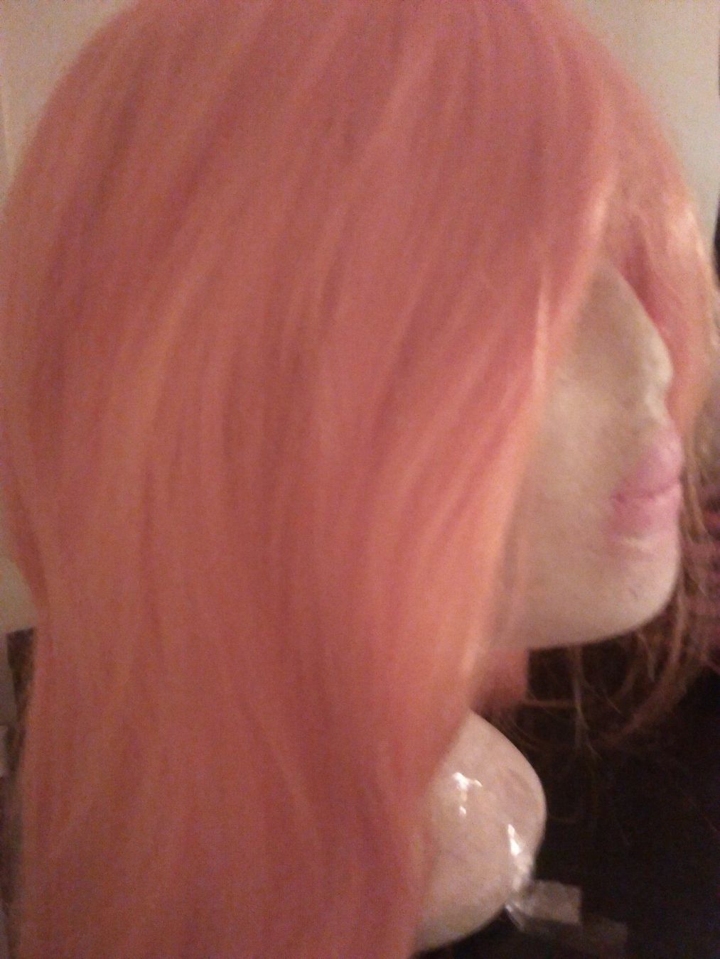 Parrucche: eine orange  damen  perücke 107cm – Nuovo (secondo la descrizione) da Basel venduto da bijoutrie_4 7