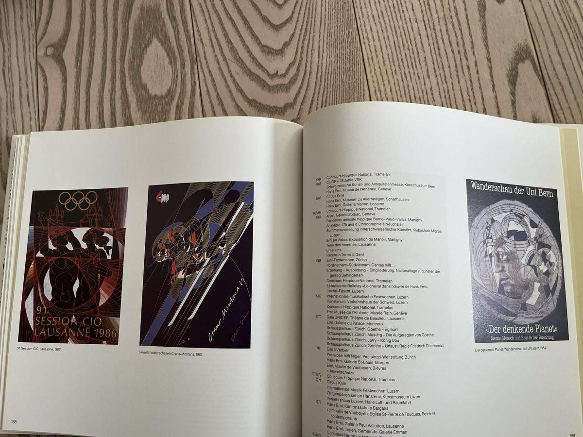 Bücher: Hans Erni - Werke 1979-1987 – Gebraucht aus Romanshorn von Apfelschuss 4