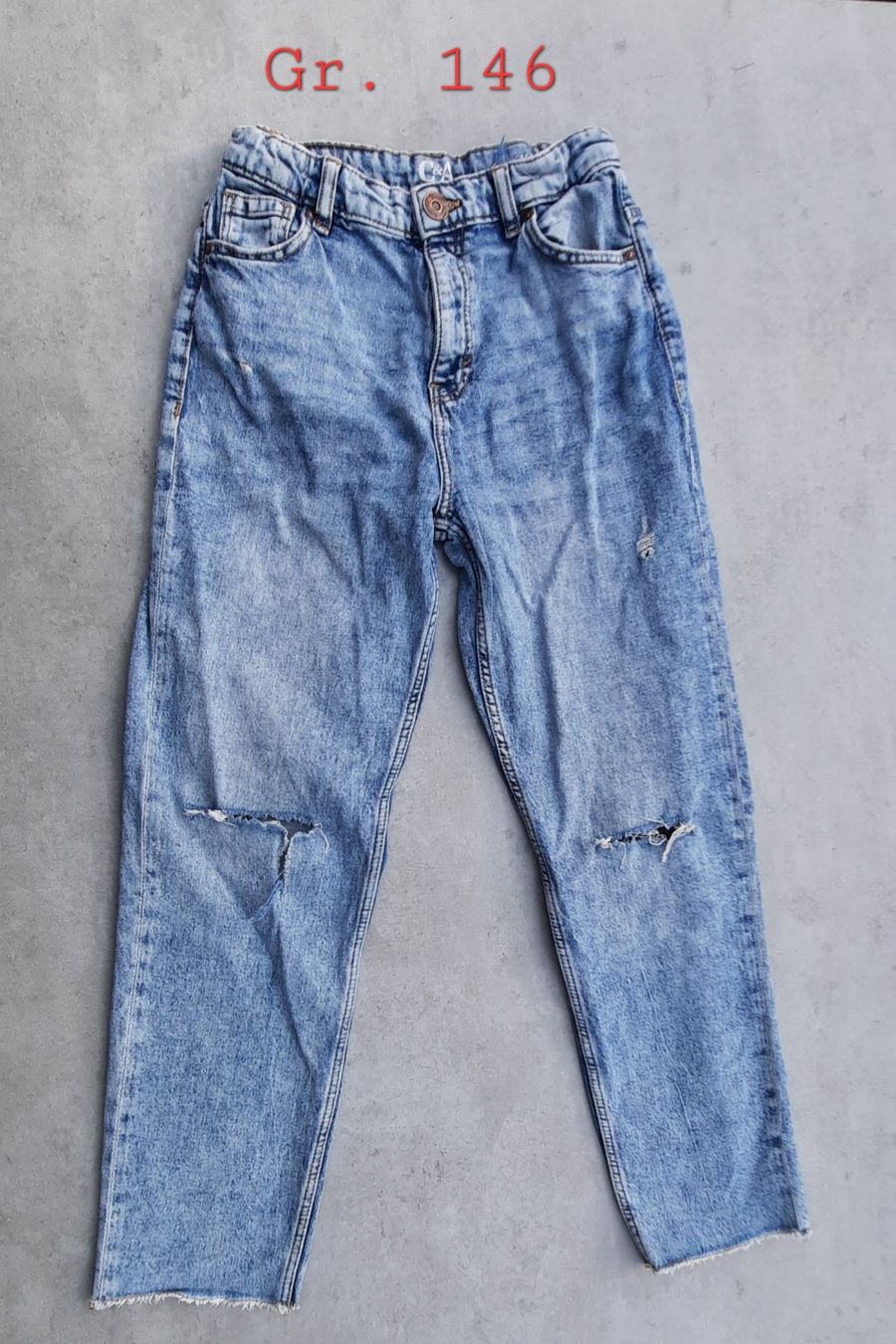 Pantaloni: Mädchenjeans Gr.146 – Usato da Kirchberg SG venduto da renali
