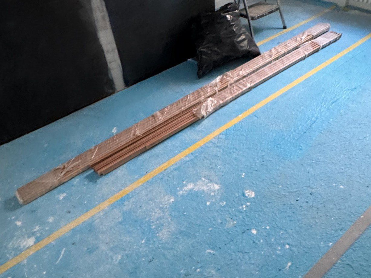 Holzartikel: Sockelleisten Eiche 48m – Neu (gemäss Beschreibung) aus Basel von Stein0233