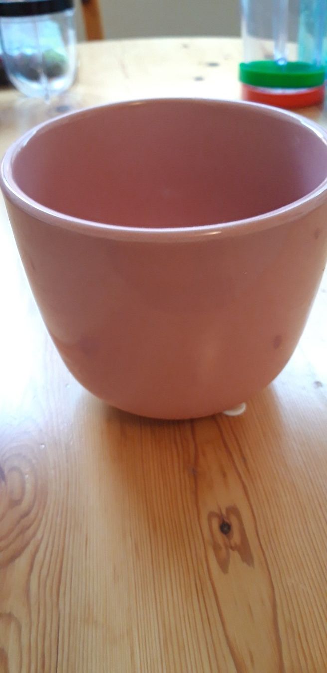 Blumentöpfe: Bol rose pastel, pot de fleurs – Gebraucht aus Neuchâtel von marevecor
