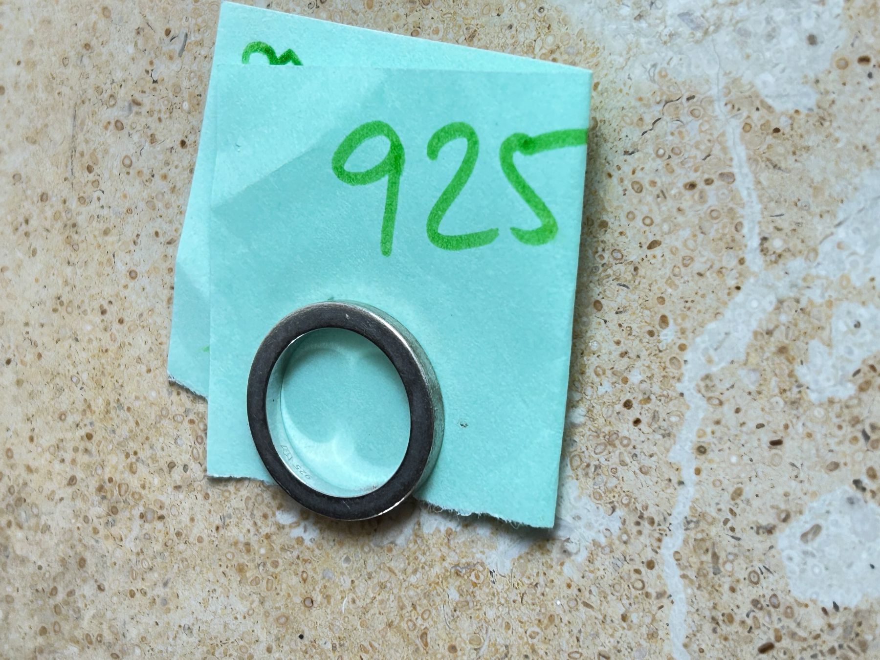 Bagues: Silberring kantig timeless (54) – D'occasion à Dittingen par Bijoubelle 4