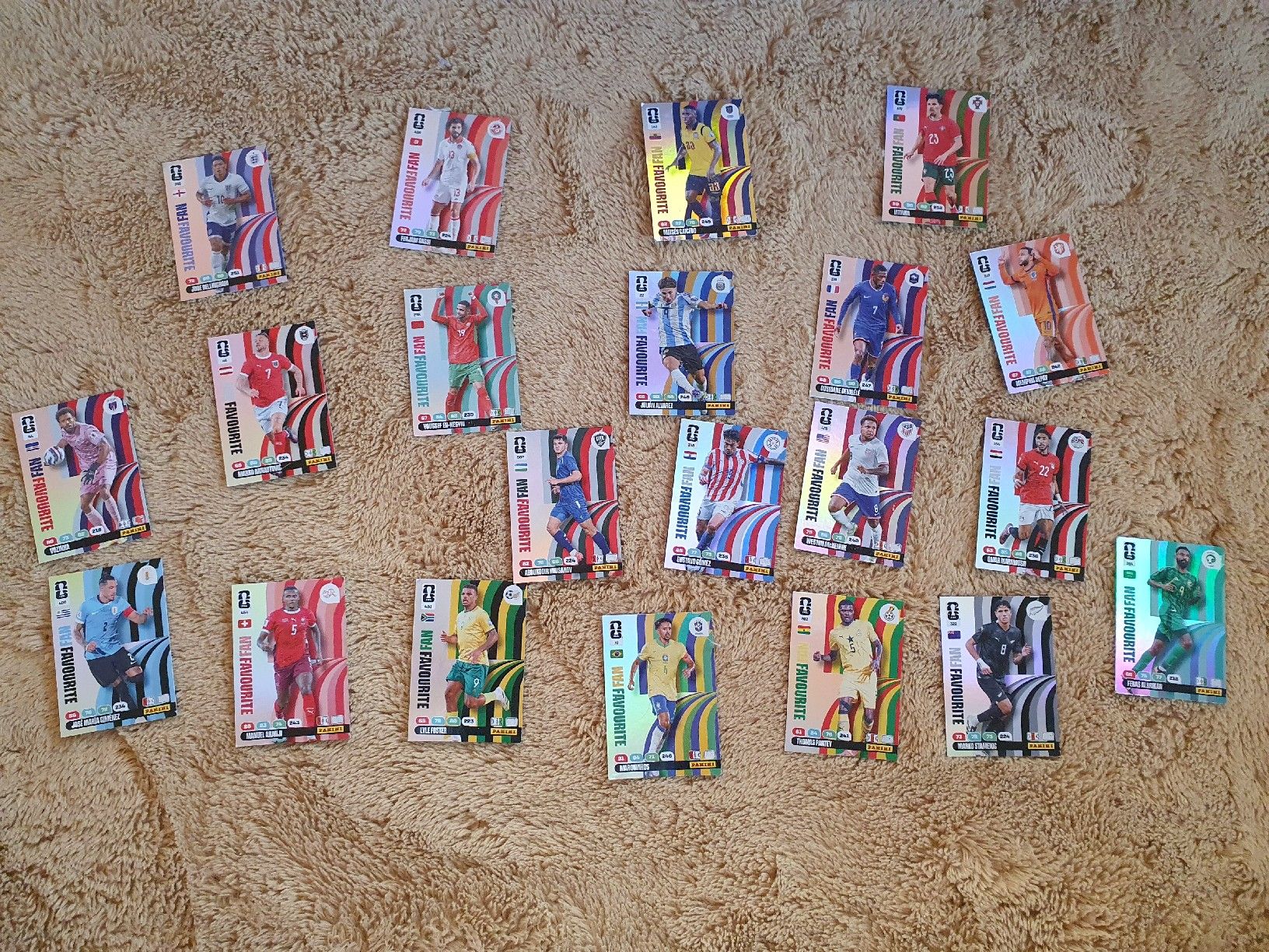 Panini Carte collezionabili: 21 Panini FAN FAVORITES – Usato da Tenniken venduto da sina8680