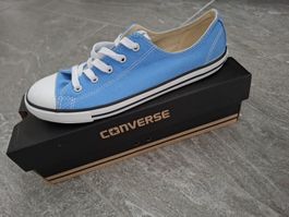 Converse flach, 39, mittelblau, ungetragen