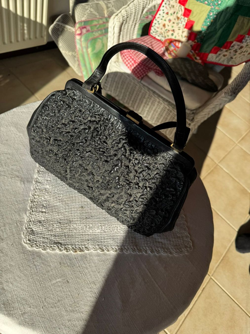 Borse da donna: Handtasche - Echtleder - Vintage – Usato da Oberlunkhofen venduto da Moni1947 2