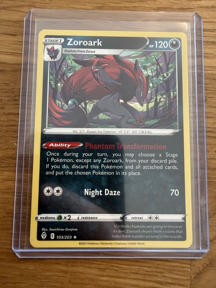 Pokémon Cartes à collectionner: Zoroark 103/203 – D'occasion à Amriswil par sim_nlb6