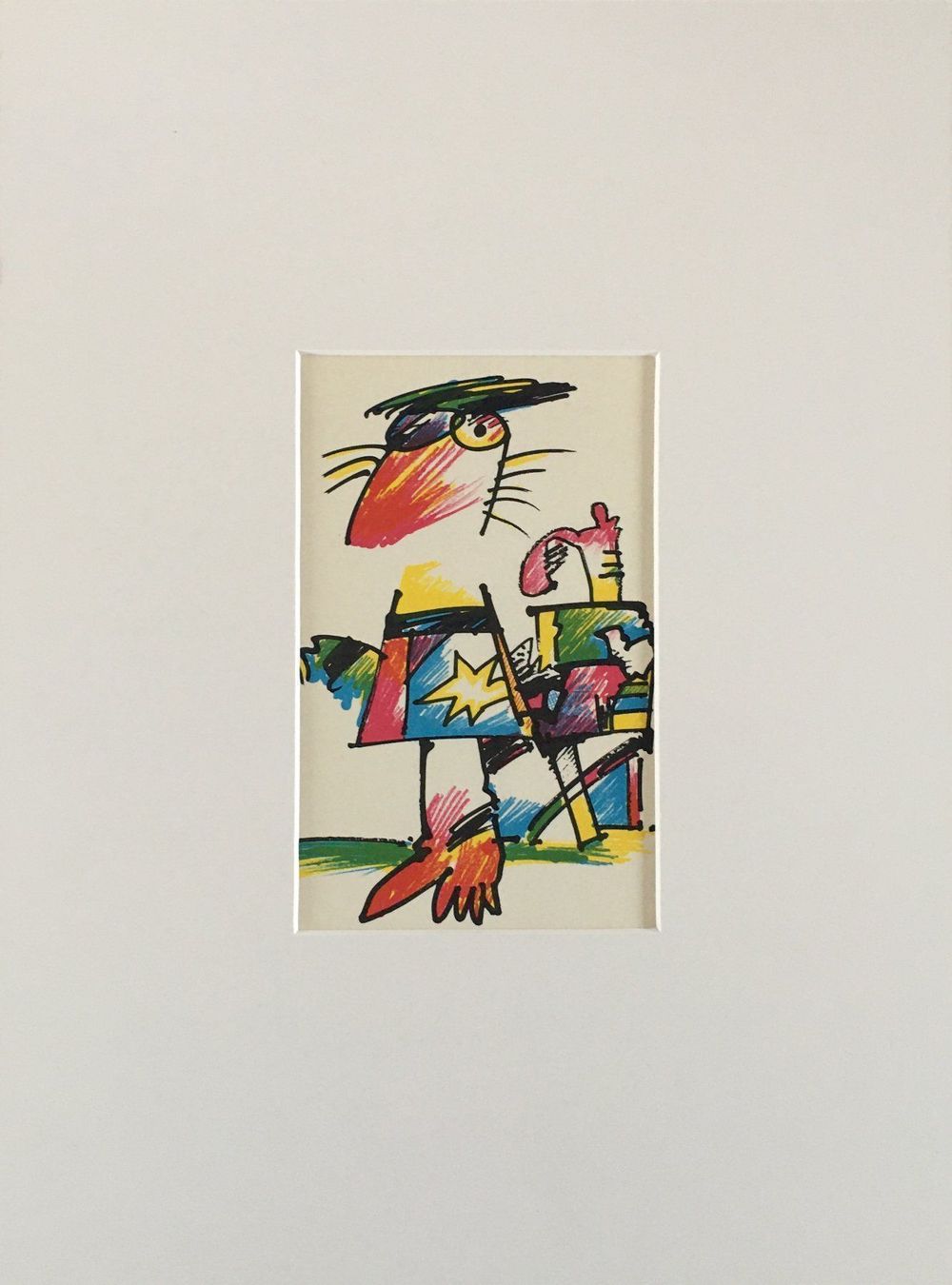 Grafica & Litografie: Otmar Alt   3 Original Farb-Lithographien  "Zum Kirschbaum" – Usato da Nennigkofen venduto da juhit 3