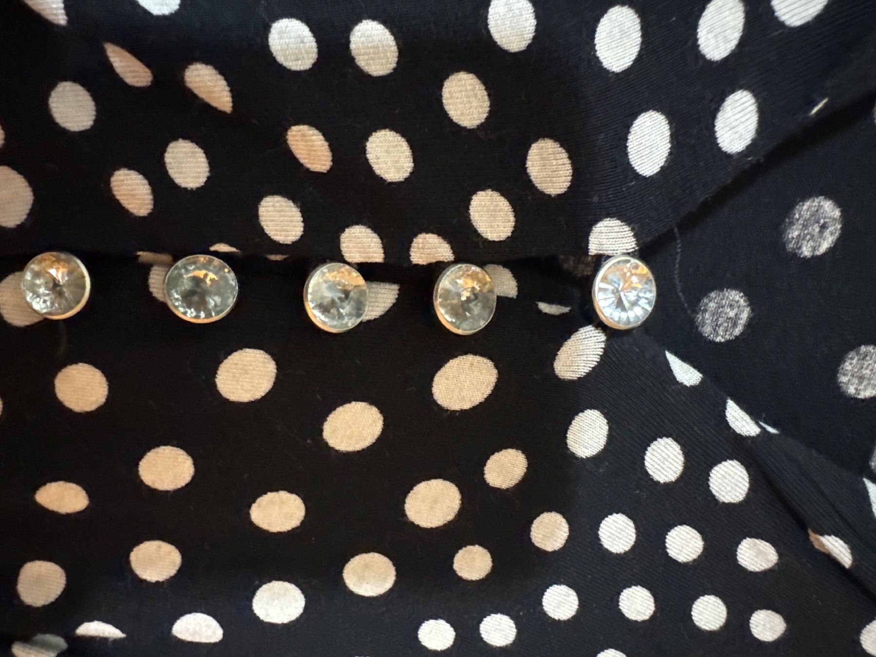 Vestiti: Schönes gepunktetes Kleid, Gr. S – Usato da Gersau venduto da Second-Hand-Shop 1