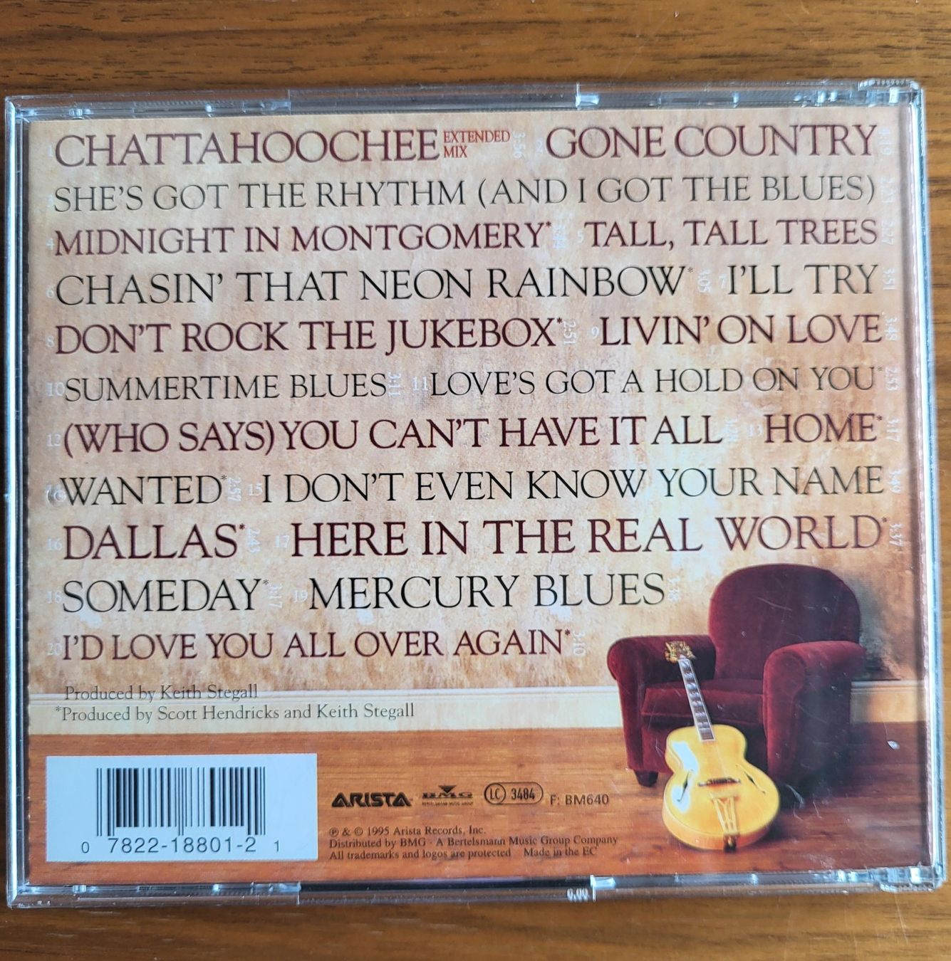 CD: Alan Jackson The Greatest Hits Collection CD 1995 – Usato da Guntershausen venduto da Luzia62 1