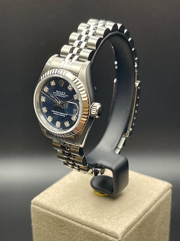Rolex Uhren: Rolex Lady-Datejust 26mm  Ref. 69174  Jubilee Blue Diamond – Gebraucht aus Lugano von luganotopwatches 2