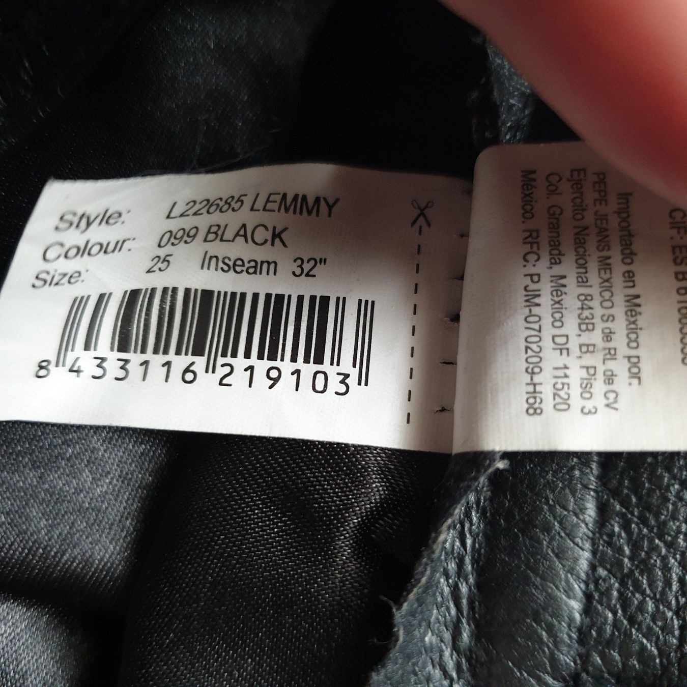 Pepe Jeans Pantalons: Pepe Jeans, Echtlederhose Gr. 25 – Neuf (Voir description) à Frenkendorf par Moon111 5