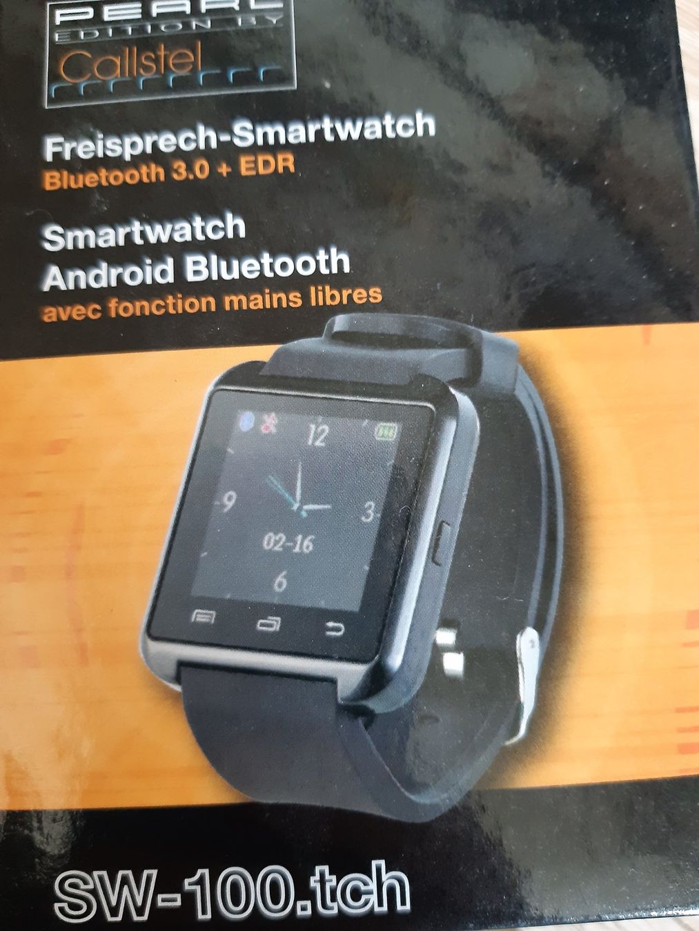Smartwatch: Freisprech-Smartwatch SW-100.tch – Nuovo e nell'imballaggio originale da Einsiedeln venduto da Nadin27